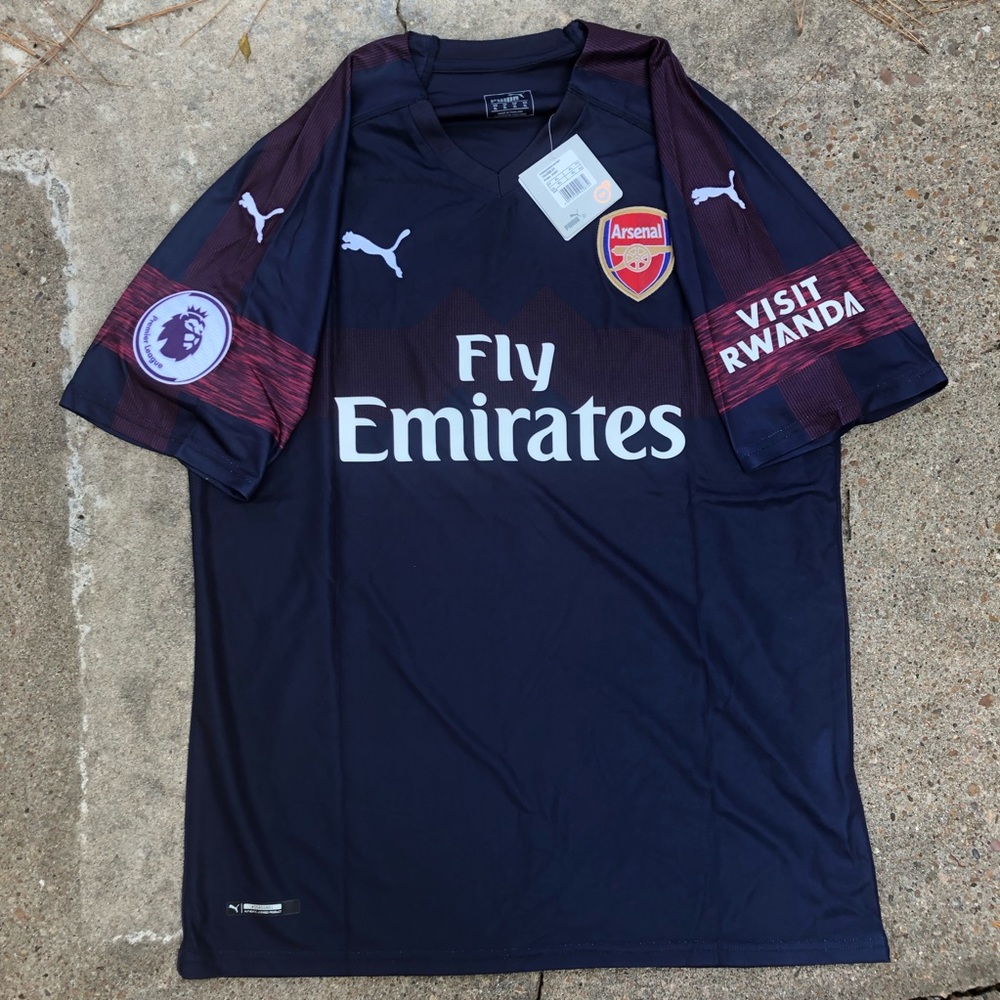 Lacazette Arsenal Soccer Jersey # 642 - Picture 2 of 3